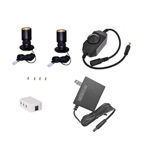 Xking Lámpara de iluminación LED regulable de 15 W y 12 V