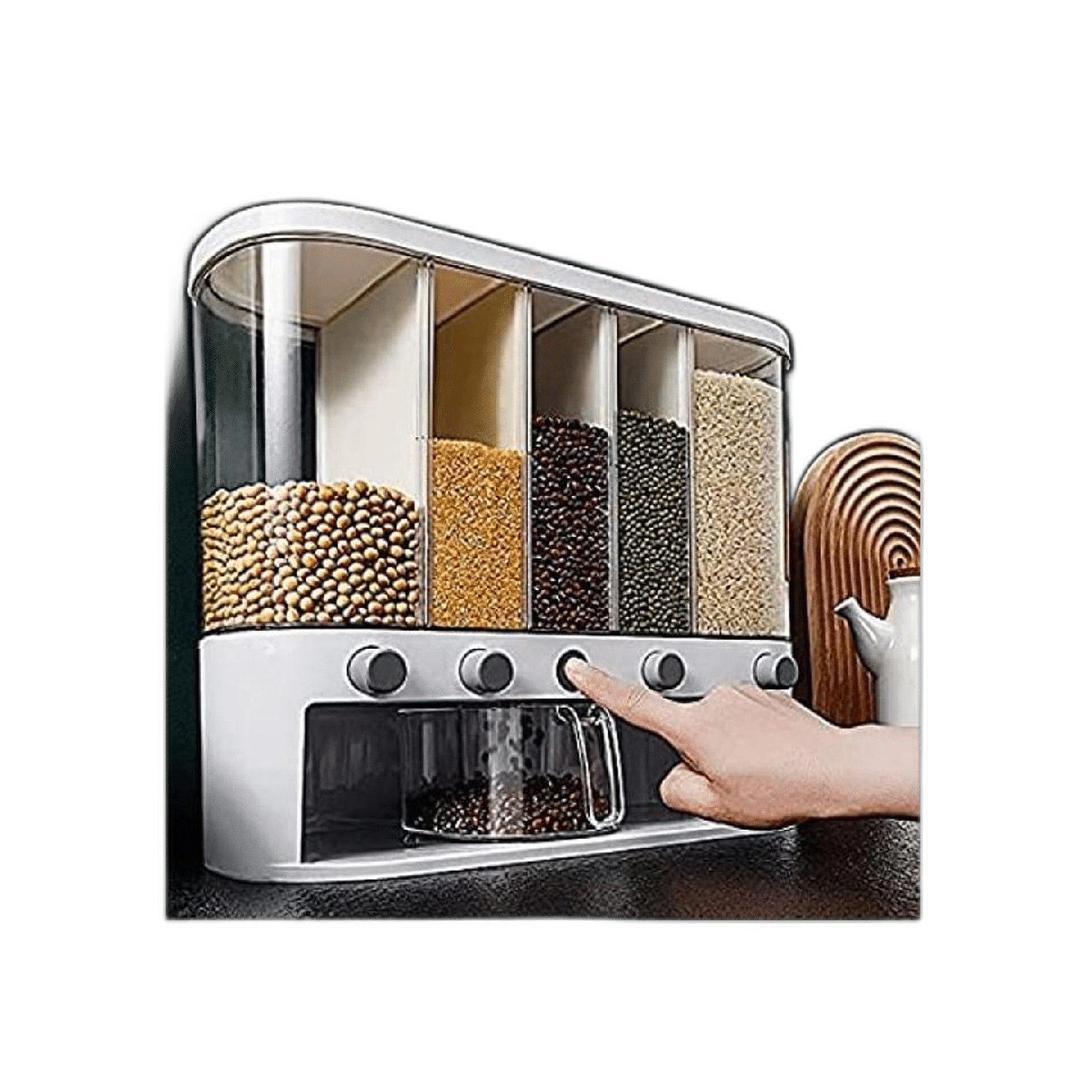 Xilei Dispensador de alimentos secos dispensador de