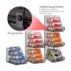 Xcosrack Dispensador de latas apilable de pie paquete de