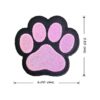 XOmise Juego de 4 piezas de parches bordados de pata de_5