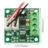 XLX 2PCS Mini PWM DC Motor Governor 1.8V 3V 5V 6V 12V 2A_3