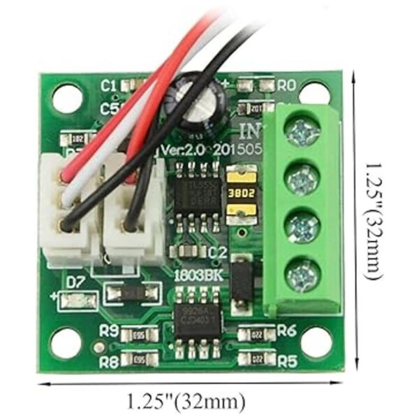 XLX 2PCS Mini PWM DC Motor Governor 1.8V 3V 5V 6V 12V 2A_3