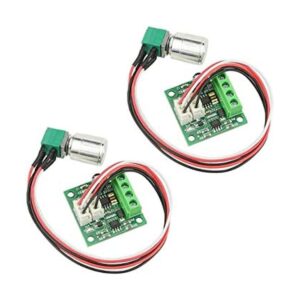 XLX 2PCS Mini PWM DC Motor Governor 1.8V 3V 5V 6V 12V 2A_1