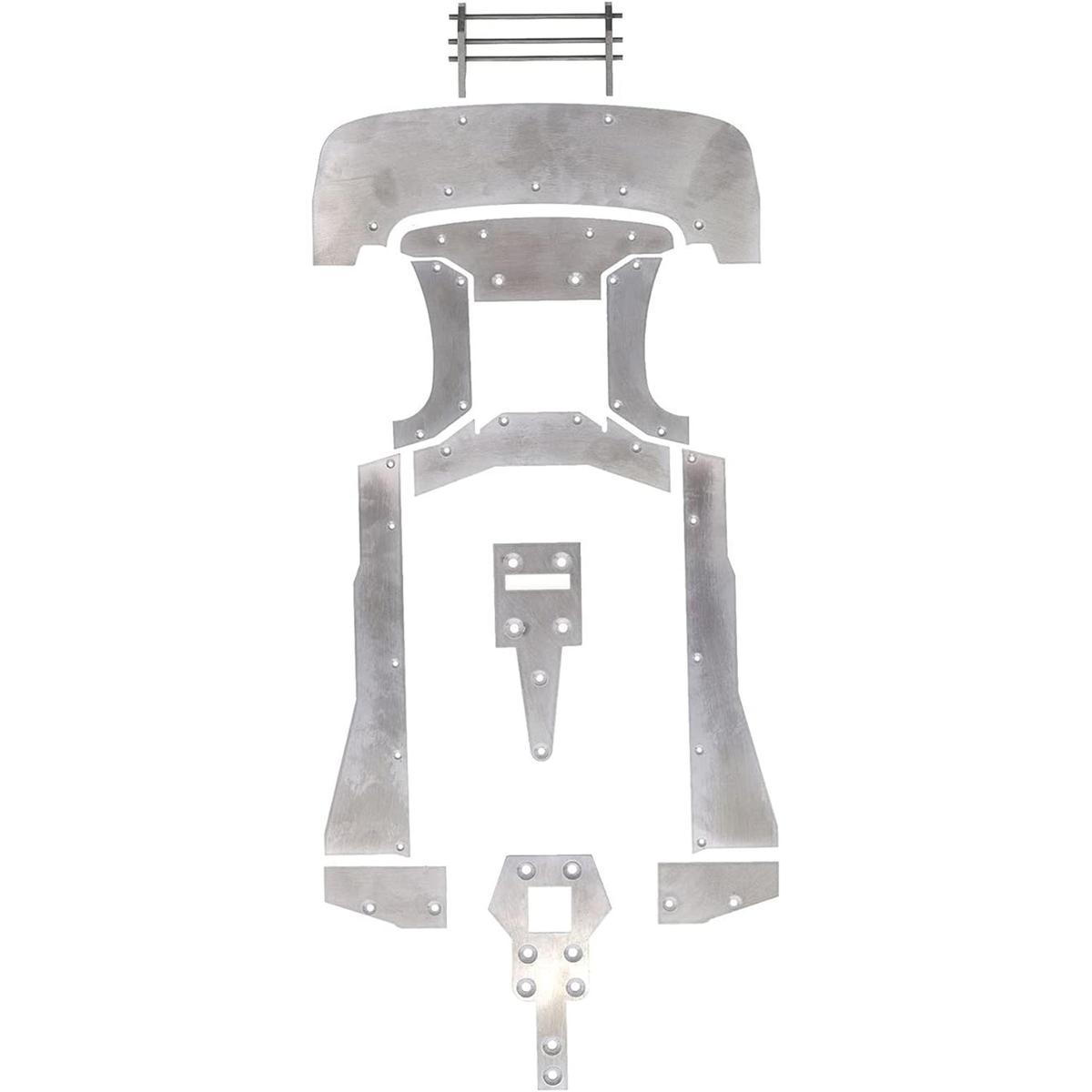 XHSESA RC Chasis Armors SetAleación de aluminio Chasis