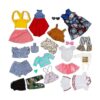 XFEYUE 22 piezas de ropa de muñeca de 18 pulgadas regalos_2