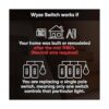 Wyze Switch interruptor de luz inteligente WiFi de 2.4_2