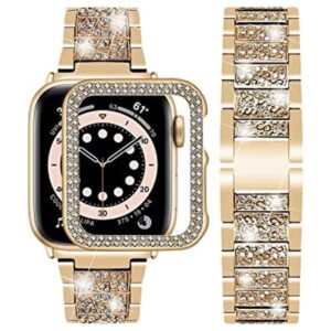 Wutwuk Compatible con Apple Watch Band de 1.496 in con_1