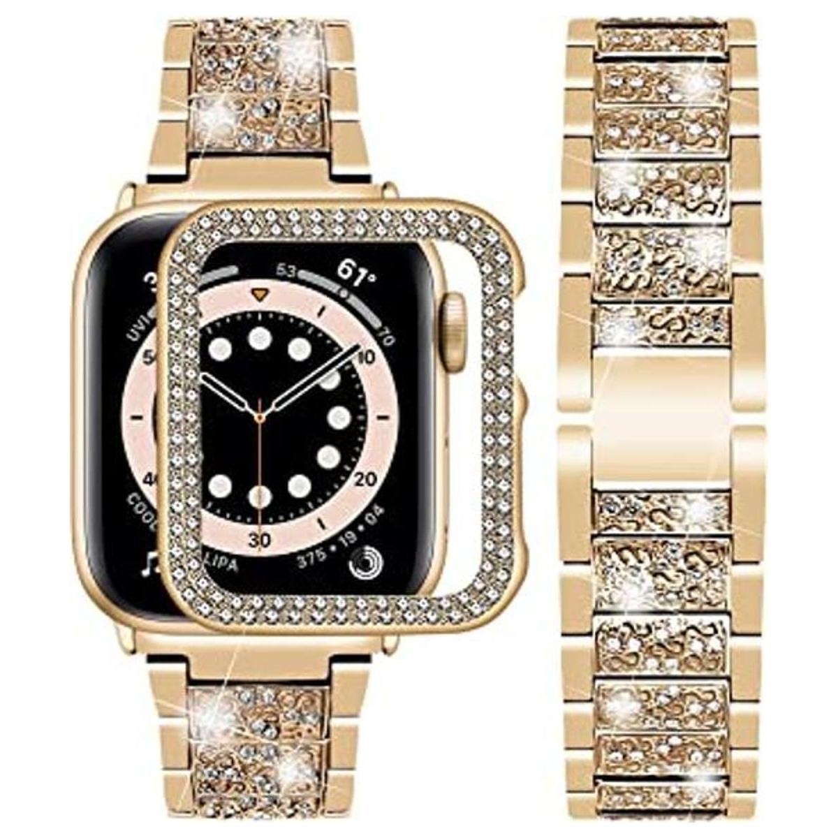 Wutwuk Compatible con Apple Watch Band de 1.496 in con