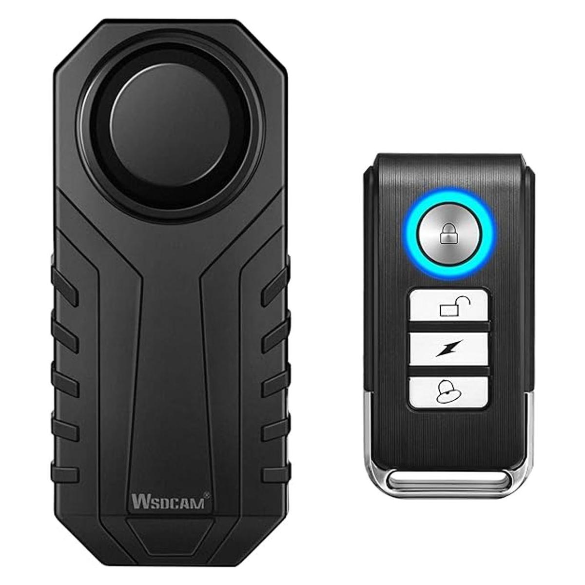 Wsdcam Alarma de bicicleta de 113 dB sensor de movimiento