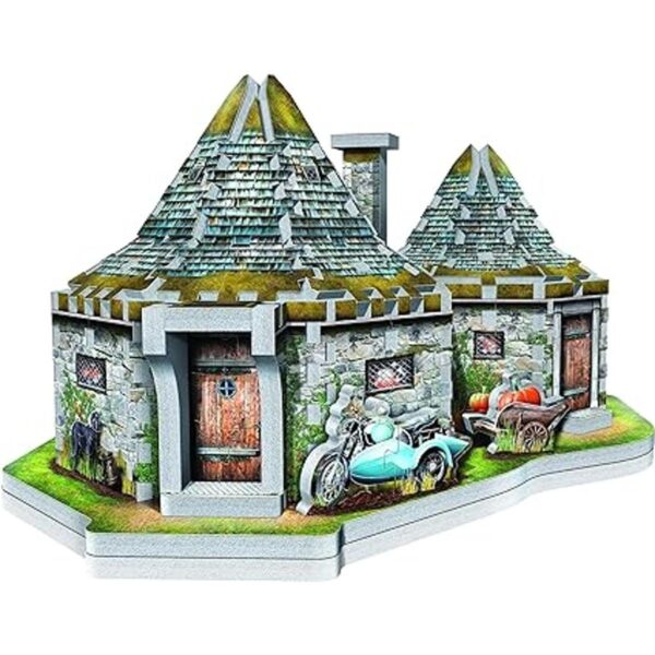 Wrebbit 3D Rompecabezas 3D de Hagrids Hut 270 piezas_3