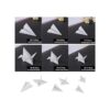 Woohome 14 piezas 3D resina molde relleno mini caballo
