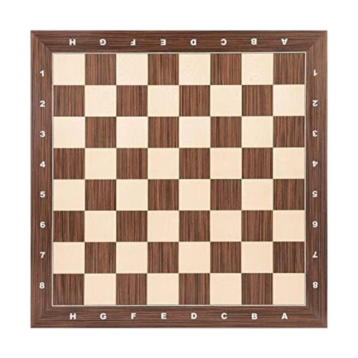 Woodronic Tablero de ajedrez de madera profesional de 19