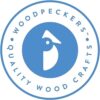 Woodpeckers Letras de madera de 8 pulgadas letras de