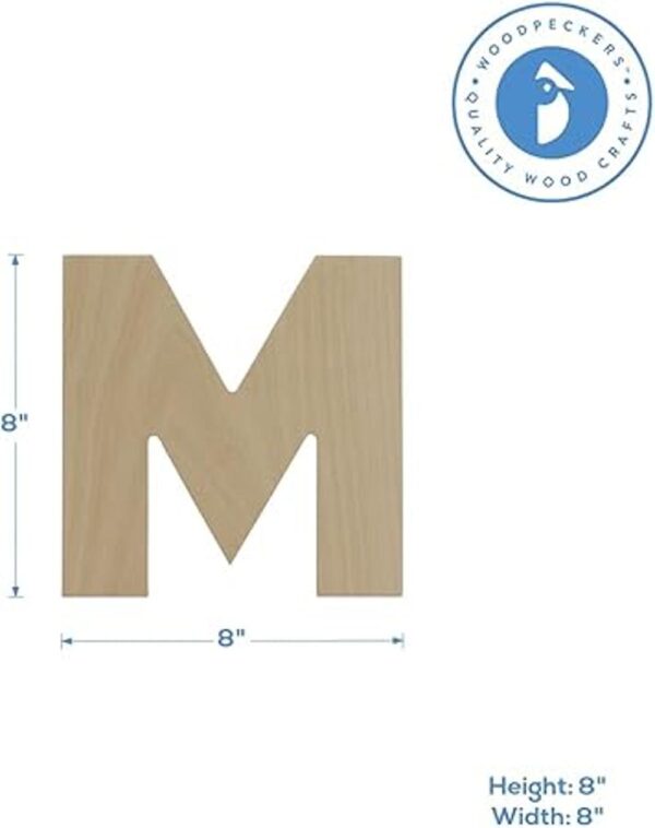 Woodpeckers Letras de madera de 8 pulgadas letras de