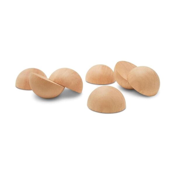 Woodpeckers Bolas divididas de madera de 3 pulgadas