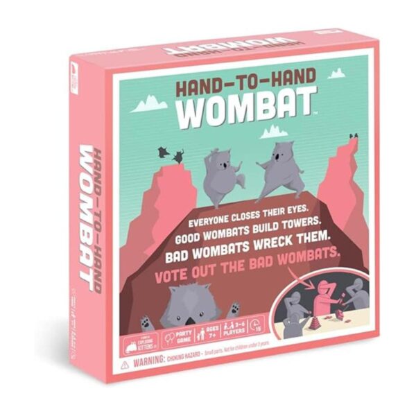 Wombat mano a mano de exploding gatitos Juegos de cartas_1