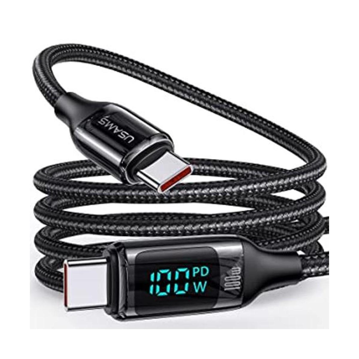 Wiredge Cable USB C a USB C 5A PD de 100 W cable de