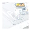 WingCanto Protector de mesa transparente de 12 x 24