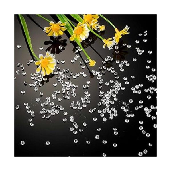 10000 piezas de diamantes de imitación acrílicos