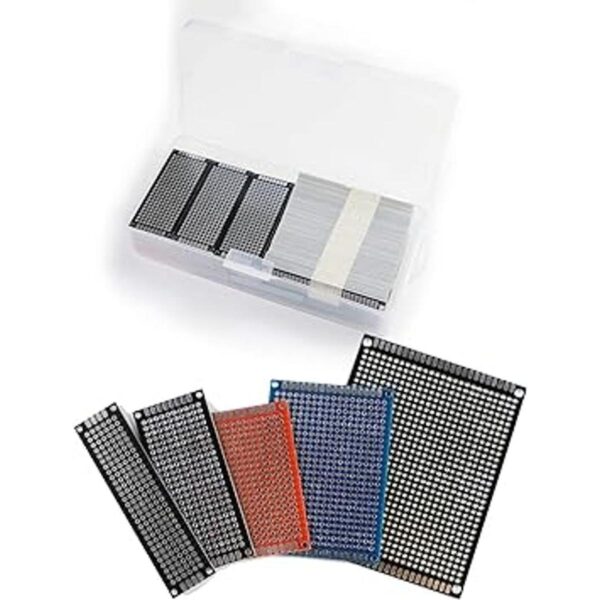 105 piezas de placa PCB de doble cara kit de prototipo de