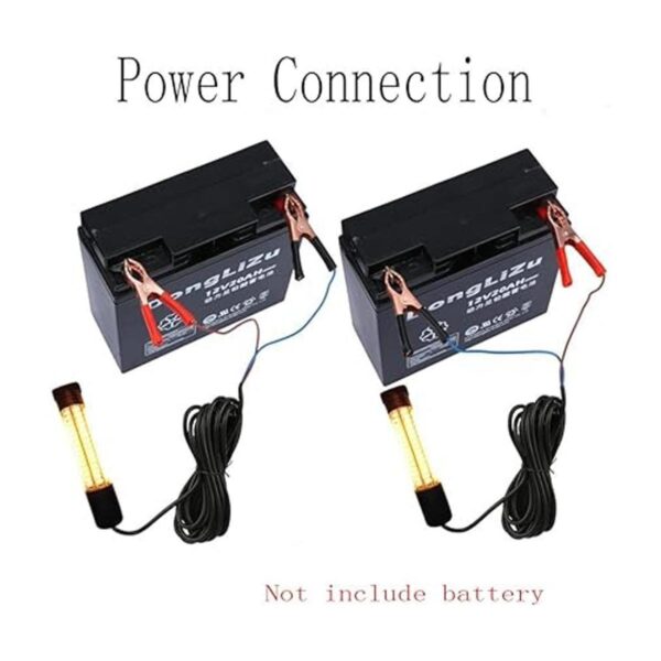 12 V24 V Underwater LED Pesca 180LED lámpara de luz Lure