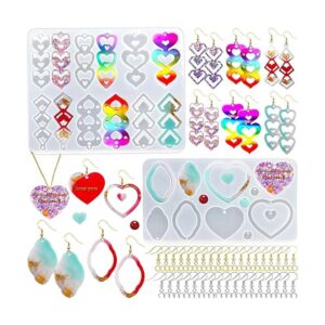 12 pares de moldes de resina para el día de San Valentín_1