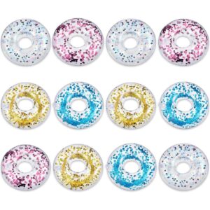 12 piezas de soporte inflable para bebidas con 1 mini_1