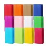 120 bolsas de regalo de fiesta de color sólido y envueltas