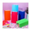 120 bolsas de regalo de fiesta de color sólido y envueltas