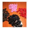 140pcs triángulo 4 tamaños 11 16 mm. narices flocado de