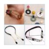 150 abrazaderas con extremos de engarzado pulsera de
