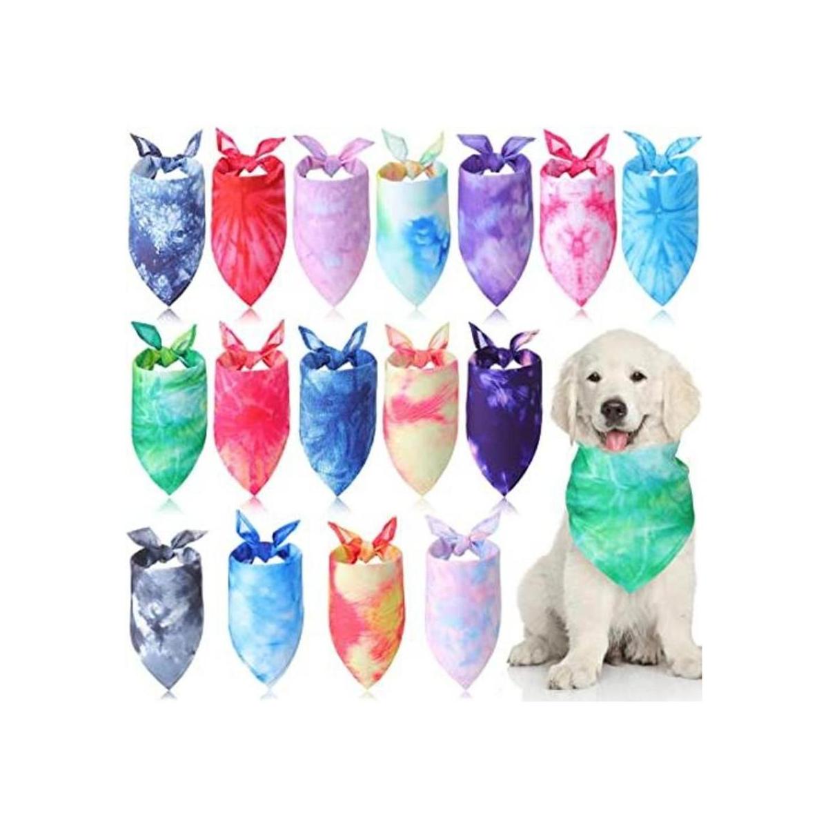 16 bandanas de vaquero para perros y gatos pañuelo
