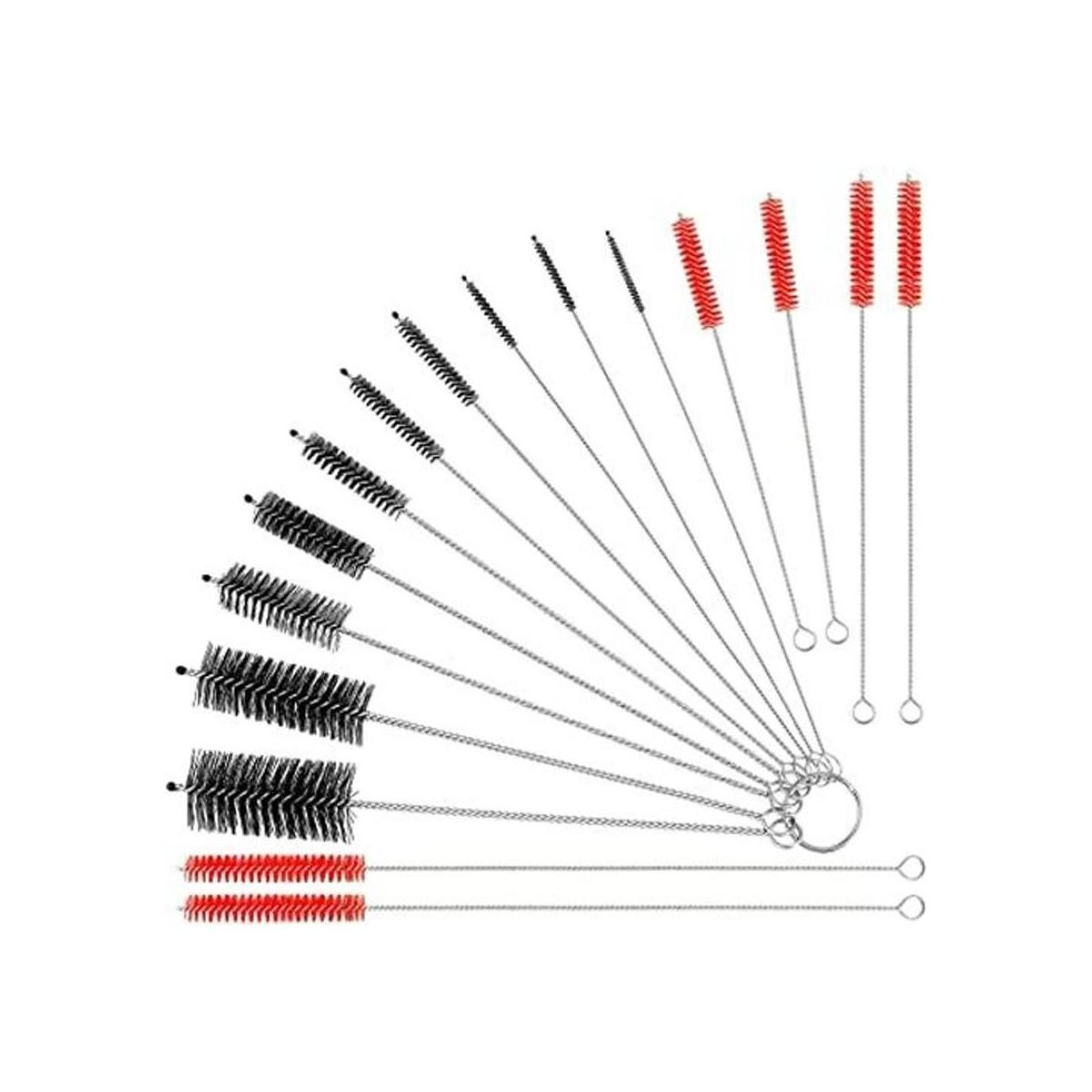 16 cepillos de limpieza extra largos de nailon para