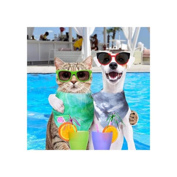 16 bandanas de vaquero para perros y gatos pañuelo