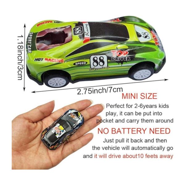 18pcs Metal Pull Back Racing Car Toy Die Cast Race Car_2