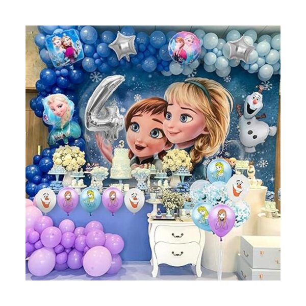 19 globos de fiesta congelados con temática de congelado_6