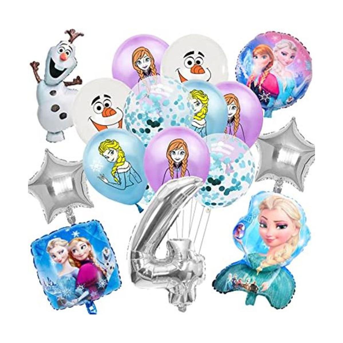 19 globos de fiesta congelados con temática de congelado