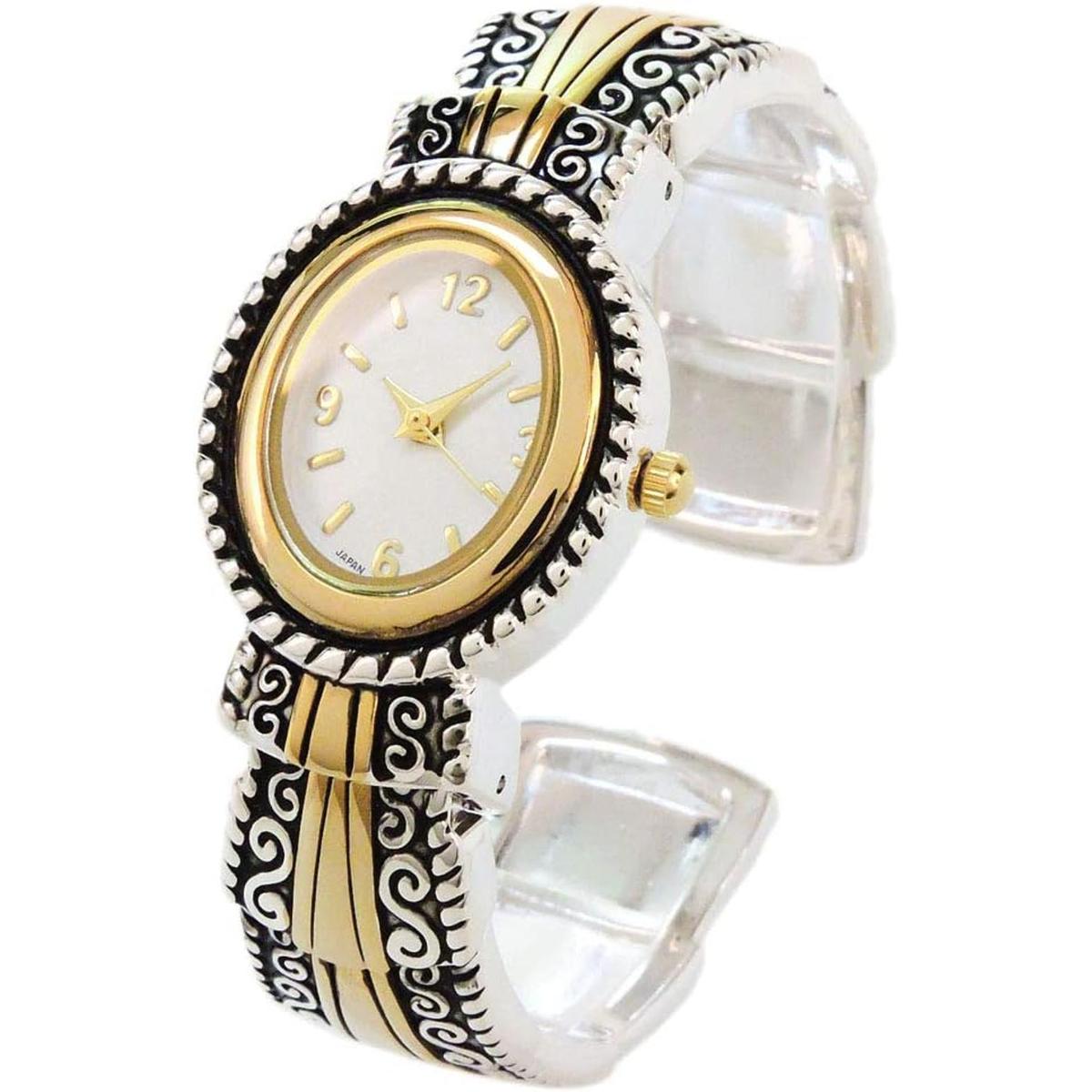 2 Tone Metal estilo occidental decorado cara ovalada mujer