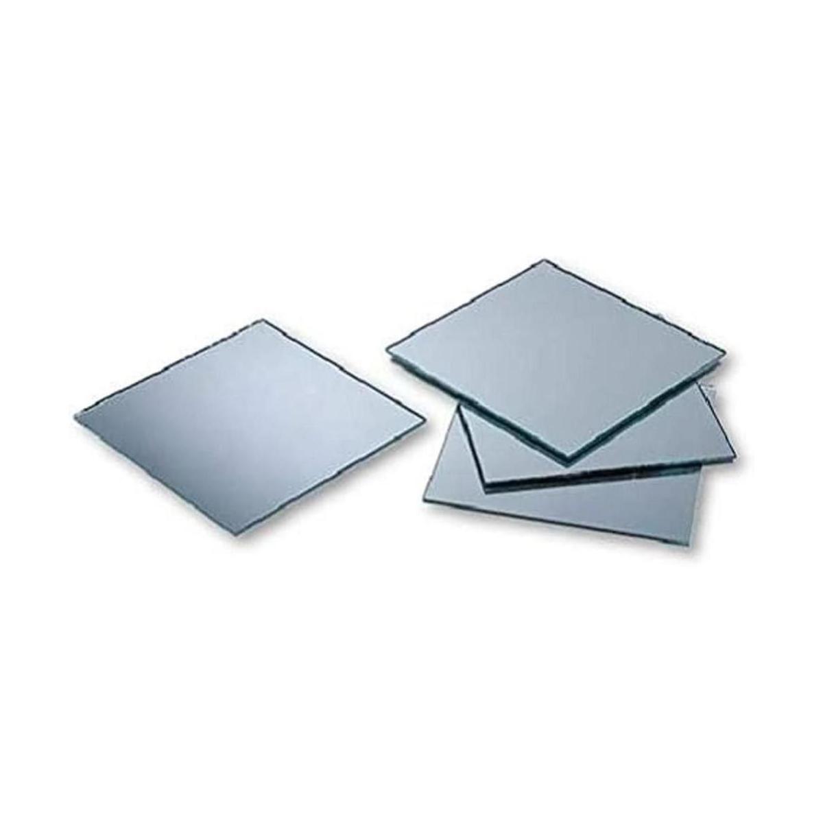 2 inch vidrio Craft pequeña plaza Espejos 12 piezas
