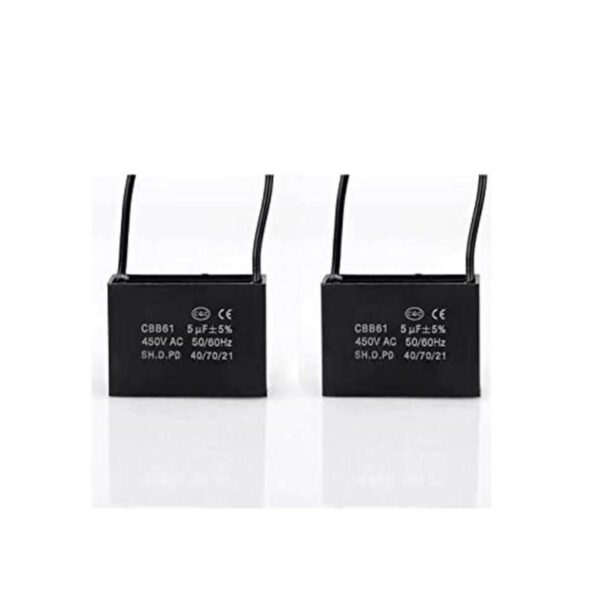 2 condensadores de ventilador de techo CBB61 de 5UF 450V_1