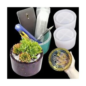 2 moldes grandes para plantas de hormigón molde de