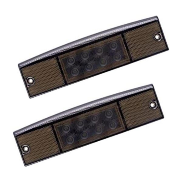 2 luces traseras LED negras para Polaris Ranger 400 500_1