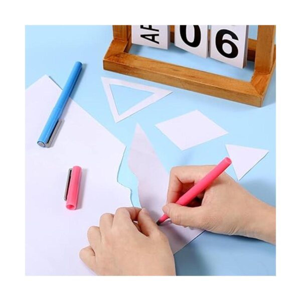 2 piezas DIY pintura de diamante cortador de papel_3