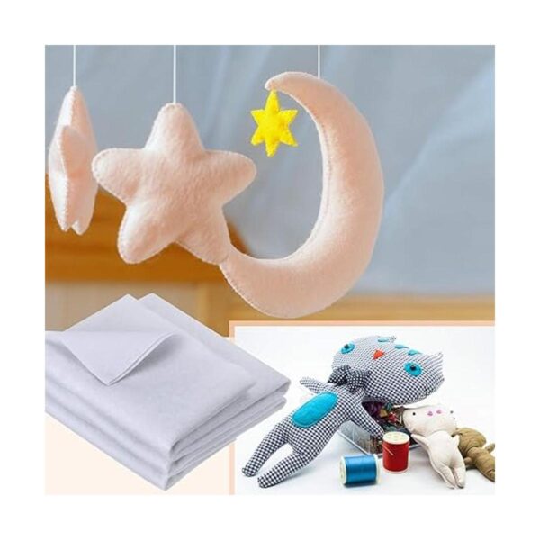 2 piezas de interfaz de forro polar fusible para coser