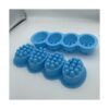 2 piezas de molde de jabón de masaje de silicona molde_4