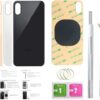 2 piezas de repuesto de vidrio trasero para iPhone Xs_1