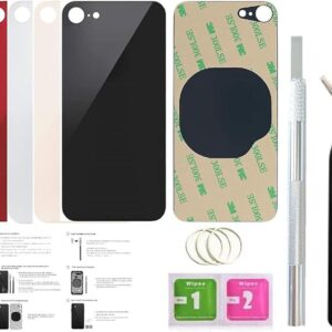2 piezas de repuesto de vidrio trasero para iPhone 8_1