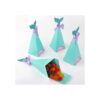 20 cajas de fiesta de sirena con pegatinas de_5