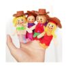 20 mini sombrero de vaquero occidental de plástico lindos