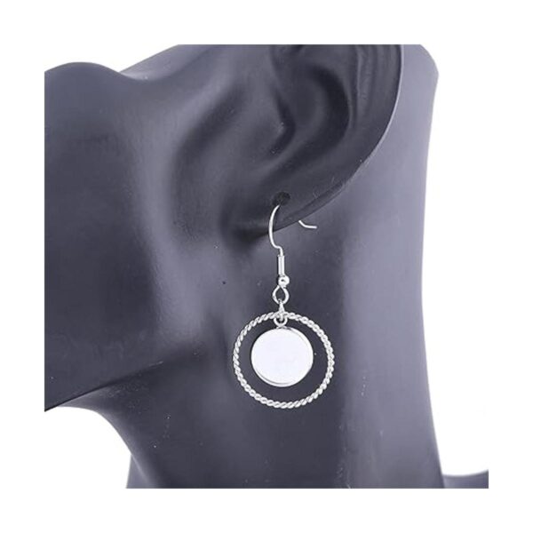 20 piezas de acero inoxidable para hacer aretes de 0.472